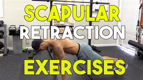 shoulder blade scapular retraction